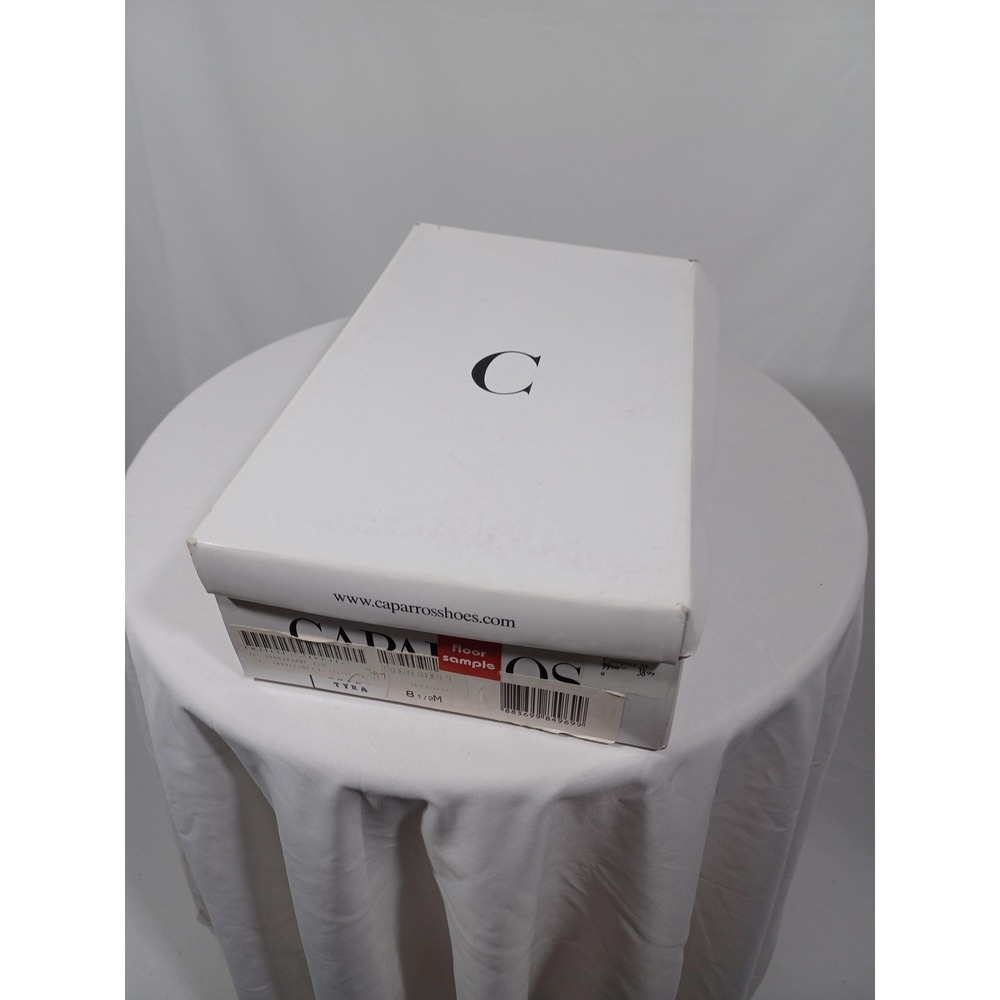 Caparros Tyra Shoes Womens Size 8.5 Black Rhinestone Slingback Sandals Heels - Picture 8 of 9